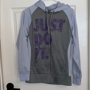 Just do it (Nike) zip up hoodie
